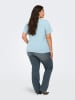 ONLY Carmakoma Shirt lichtblauw
