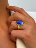 Taboo Vergold. Ring mit Edelstein