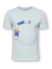 KIDS ONLY Shirt "Bloom" lichtblauw