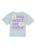 KIDS ONLY Shirt "Blossom" in Hellblau