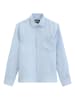 Marc O'Polo Linnen blouse lichtblauw