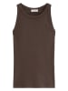 Marc O'Polo Top in Dunkelbraun