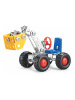 SUNNYSUE Brelok "Traktor" w kolorze czerwono-niebieskim do kluczy