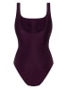 Hunkemöller Strój kąpielowy "Costa" w kolorze ciemnofioletowym