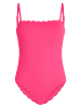 Hunkemöller Badeanzug "Scallop" in Pink