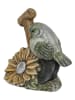 HGD Holz-Glas-Design Tuinfiguur "Vogel" bruin/meerkleurig - (B)13,5 x (H)13 x (D)9,5 cm