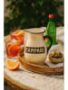 Really Nice Things Kruik "Campari" wit/zwart - (H)24 cm