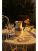 Really Nice Things Kruik "Martini" wit/zwart - (H)24 cm