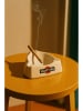 Really Nice Things Asbak "Brand Lovers" wit/zwart - (B)13 x (H)4 cm