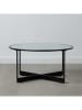 Really Nice Things Salontafel transparant/zwart - (H)40 x Ø 70 cm
