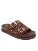Sixth Sens Slippers bruin