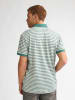 Petrol Industries Poloshirt in Creme/ Grün