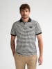 Petrol Industries Poloshirt in Creme/ Schwarz