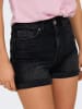 ONLY Jeans-Shorts in Schwarz