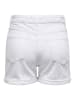 ONLY Jeans-Shorts in Weiß
