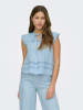 ONLY Jeansbluse in Hellblau