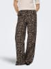ONLY Hose in Beige/ Schwarz