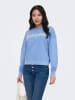 ONLY Sweatshirt lichtblauw