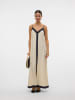 Vero Moda Kleid in Beige/ Schwarz