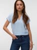 Vero Moda Bluse in Hellblau