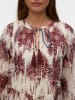 Vero Moda Jurk crème/blauw/bruin