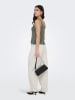 JDY Top dzianinowy "Shine Life" w kolorze khaki