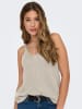 JDY Gebreide top "Shine Life" beige