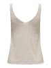 JDY Stricktop "Shine Life" in Beige