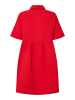Pieces Kleid in Rot