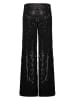 Vera Mont Paillettenhose in Schwarz