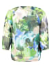 Vera Mont Bluse in Grün/ Hellblau/ Grau