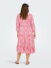 ONLY Carmakoma Kleid in Pink