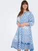 ONLY Carmakoma Kleid in Hellblau