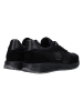 Bugatti Leren sneakers "Rough" zwart