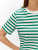 Vero Moda Shirt in Weiß/ Grün