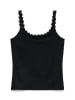 Vero Moda Top w kolorze czarnym
