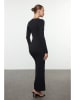 trendyol Kleid in Schwarz