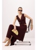 trendyol 2tlg. Outfit in Dunkelbraun