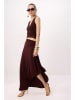 trendyol 2tlg. Outfit in Dunkelbraun