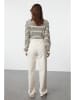 trendyol Jeans - Comfort fit - in Creme