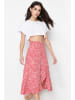 trendyol Rok rood/wit