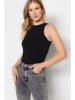 trendyol Top in Schwarz