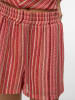 Vero Moda Shorts in Rot/ Rosa