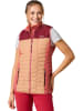 WITT WEIDEN Doorgestikte bodywarmer abrikooskleurig/roze/bordeaux