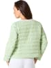 creation L Donzen jas lichtgroen/wit