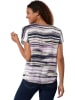 WITT WEIDEN Blouse paars/wit/lichtroze