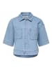 ONLY Jeansbluse in Hellblau