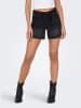 ONLY Jeans-Shorts in Schwarz