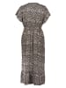ONLY Kleid in Schwarz/ Beige