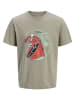 Jack & Jones Koszulka "King" w kolorze khaki
